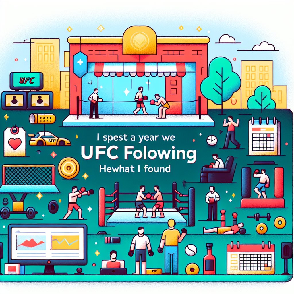 I Spent a Year Following the UFC - Here's What I Found